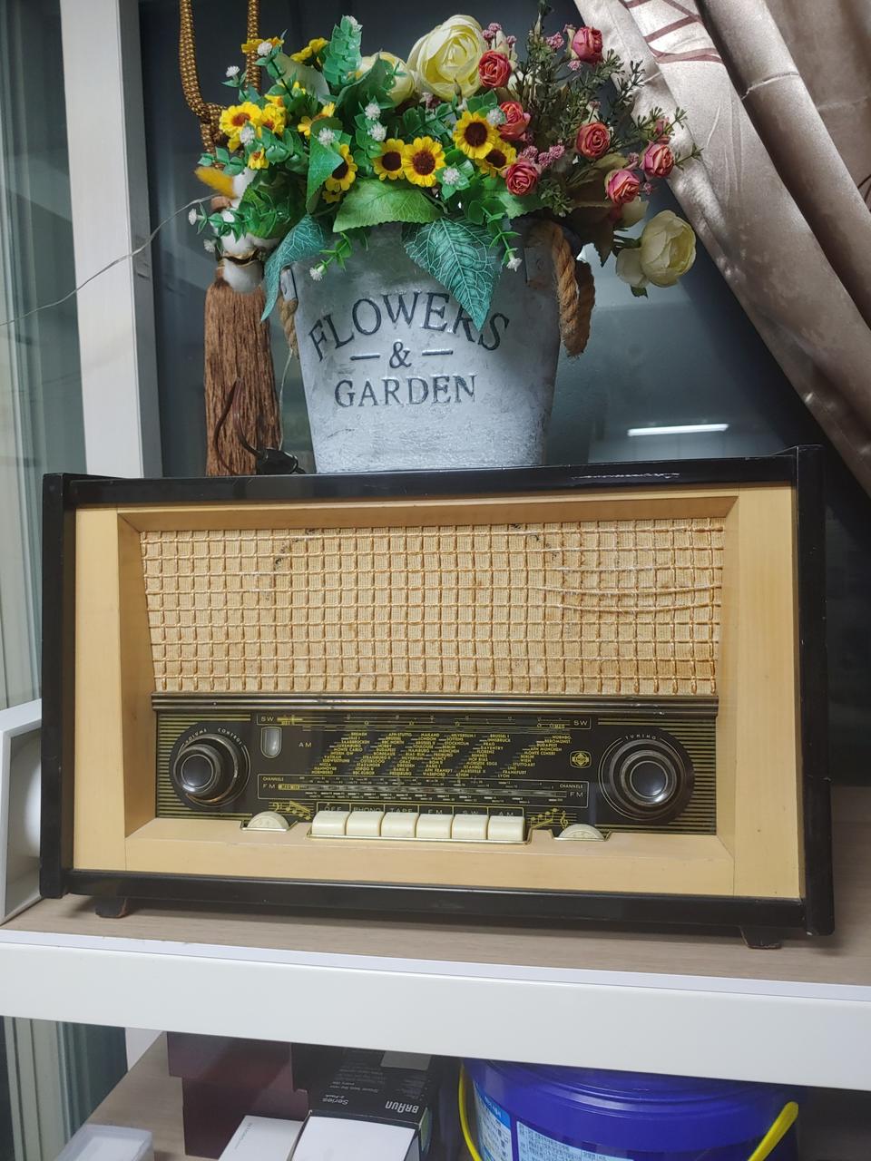 빈티지 진공관 라디오(가격내림)