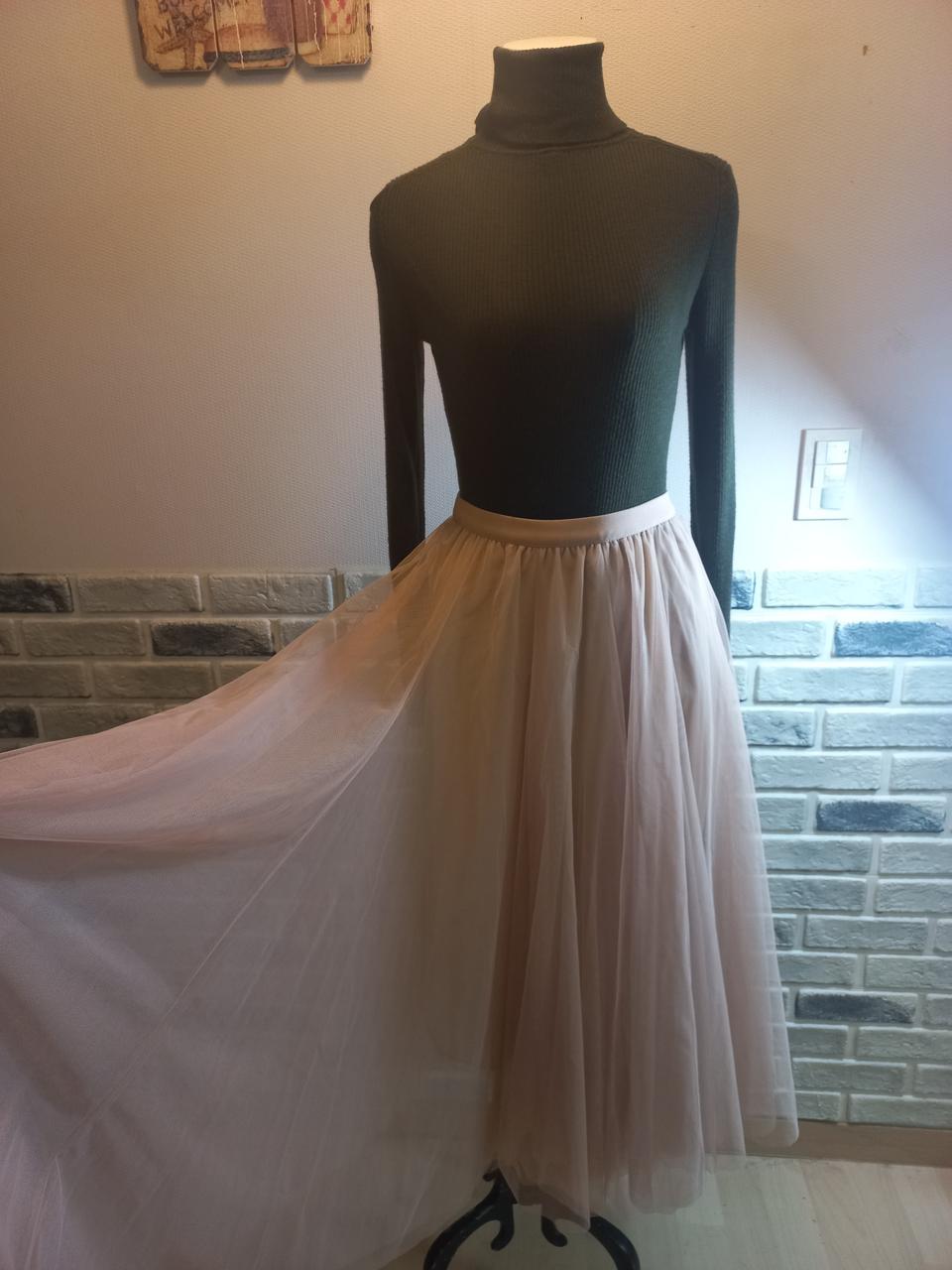 데일린 발레리나 롱 스커트 (44~66)