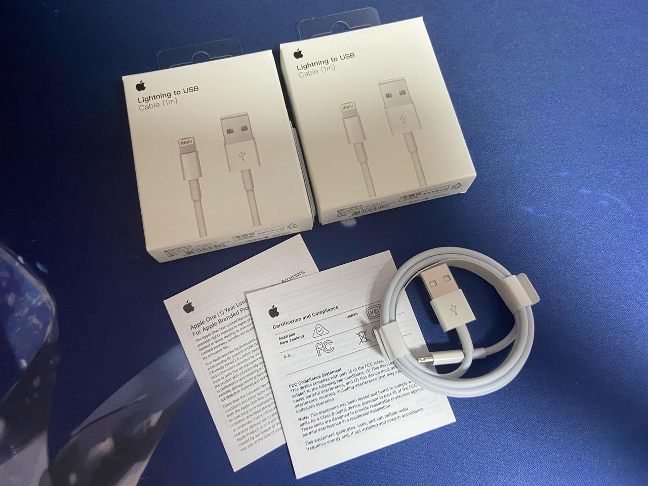 애플정품 아이폰케이블, 라이트닝케이블, 아이폰충전기 1m