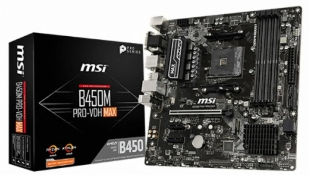 MSI B450M PRO VDH MAX