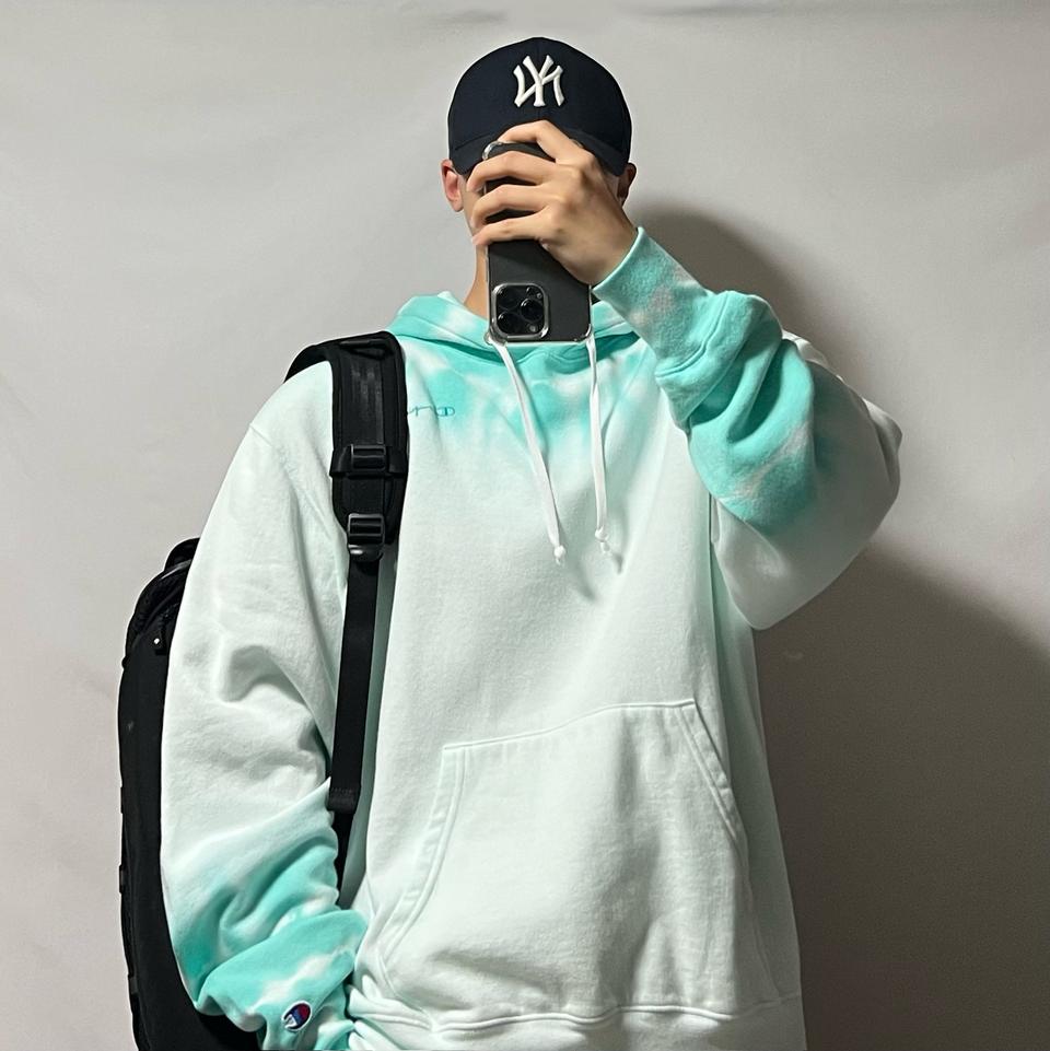 챔피온 타이다이 후드티