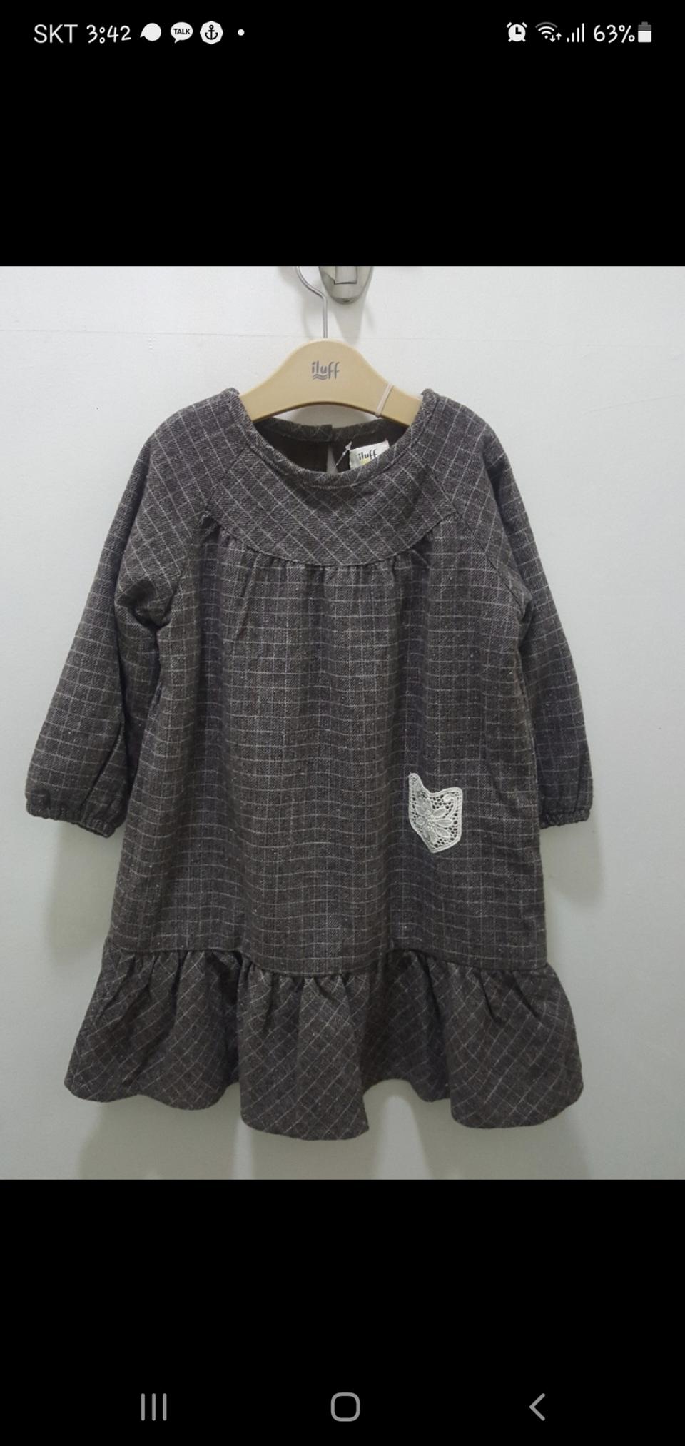 여아 기모원피스