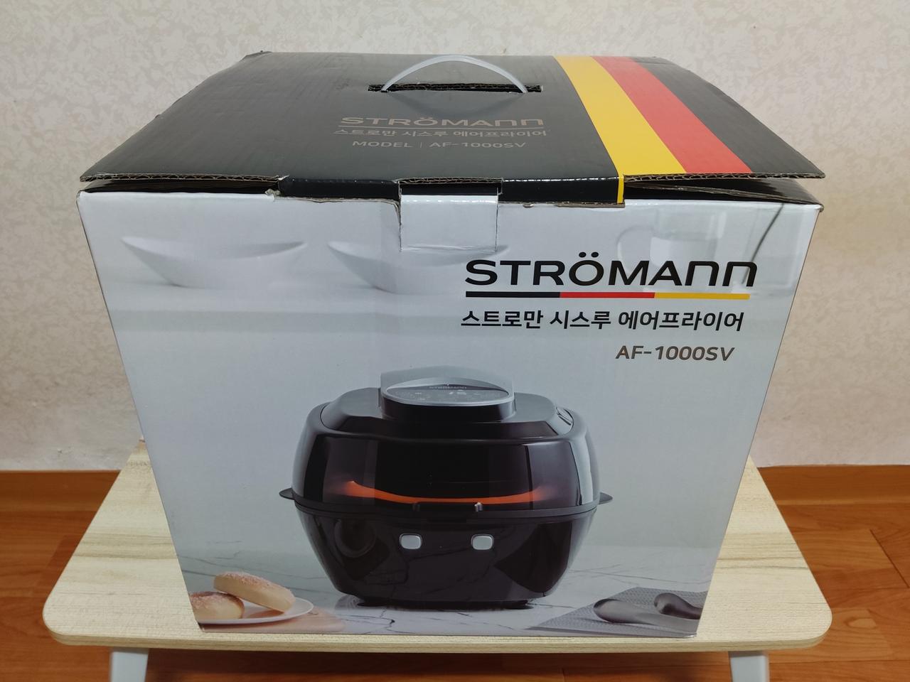 스트로만 시스루 에어프라이어 5L 미 사용 새 상품