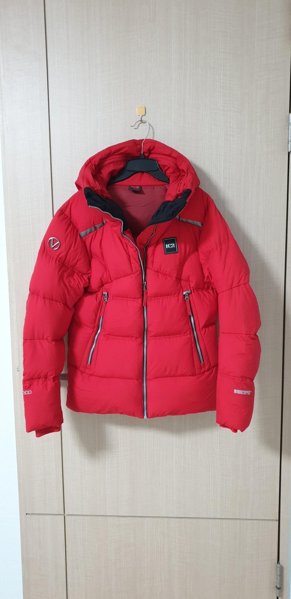 거의새것) K2 구스 패딩 90 (남녀공용 90~95추천) 파워800