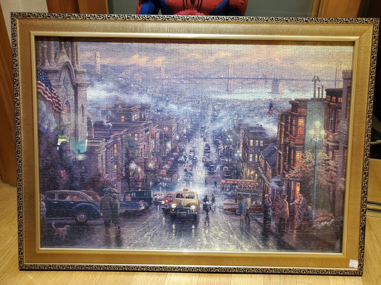 퍼즐 액자 작품