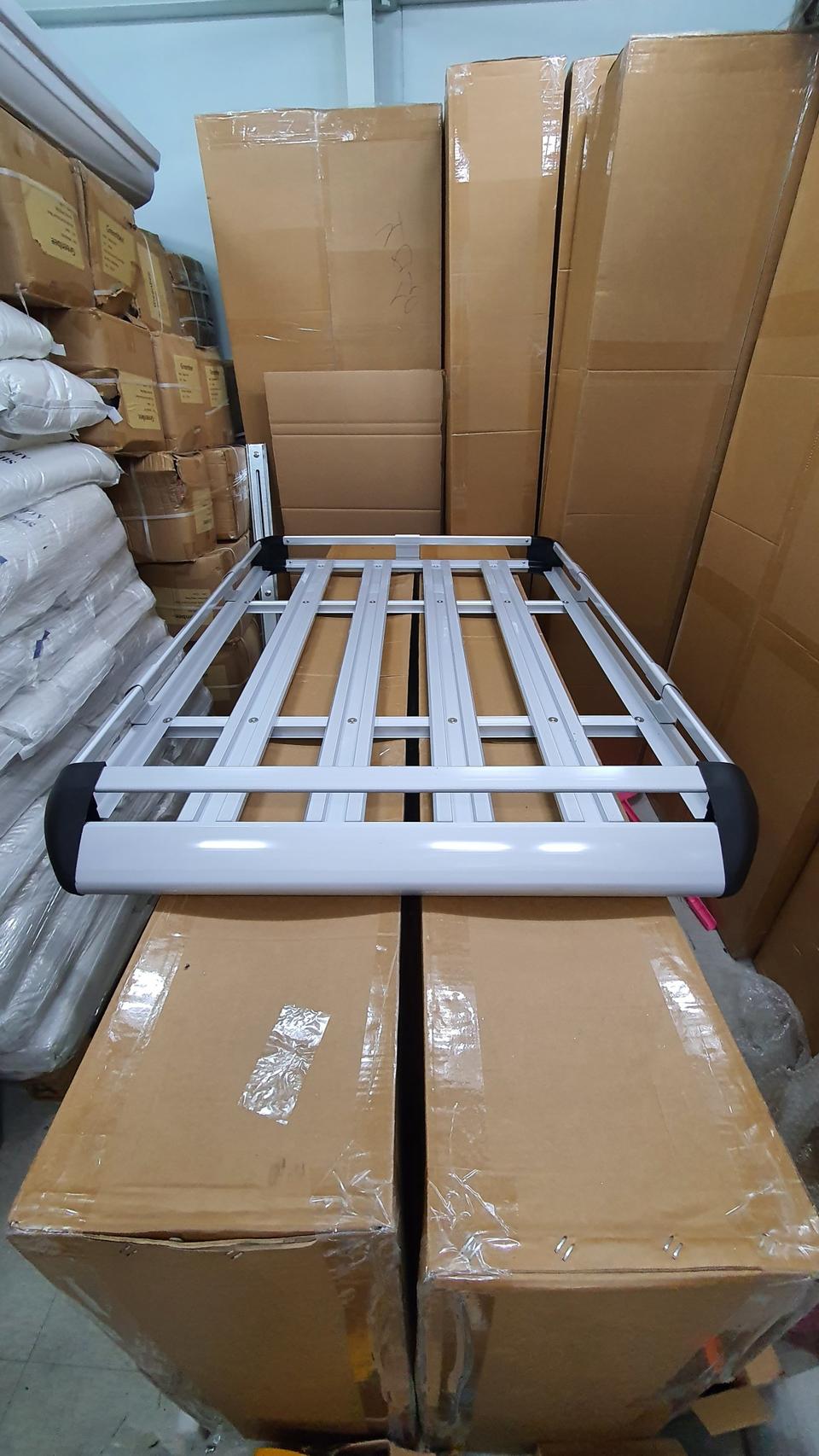 차량용 루프 바스켓 은색(브라켓포함)