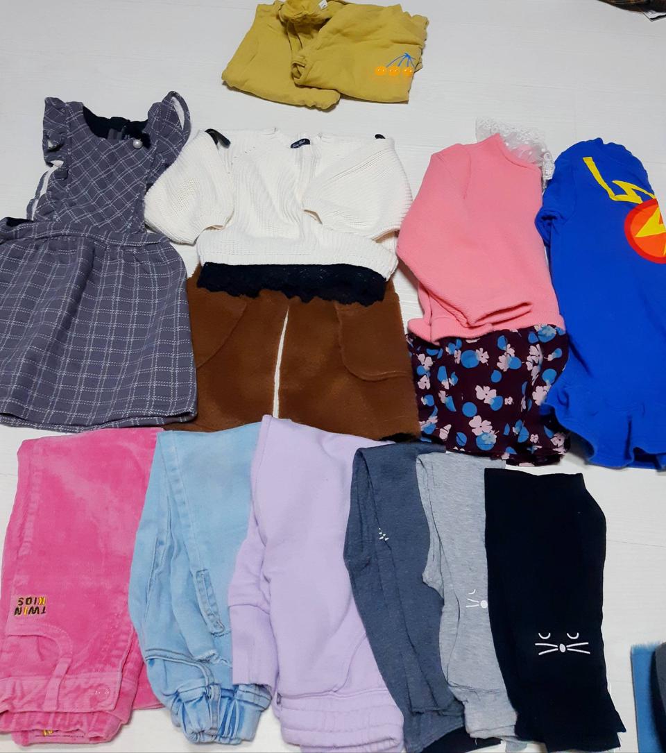 120 아기옷 몽땅