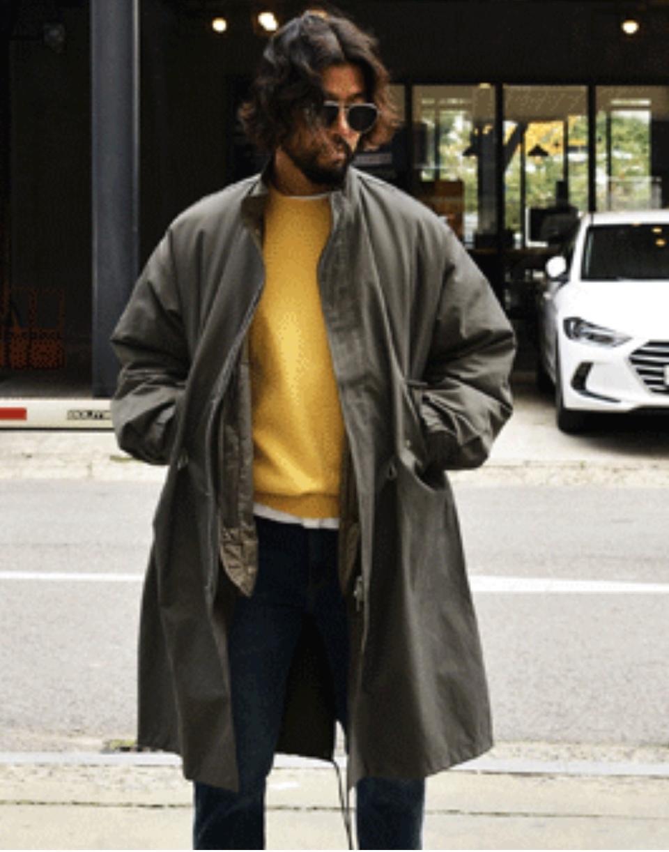 [새제품급] 따뜻한 오리털 패딩 밀리터리 야상 615