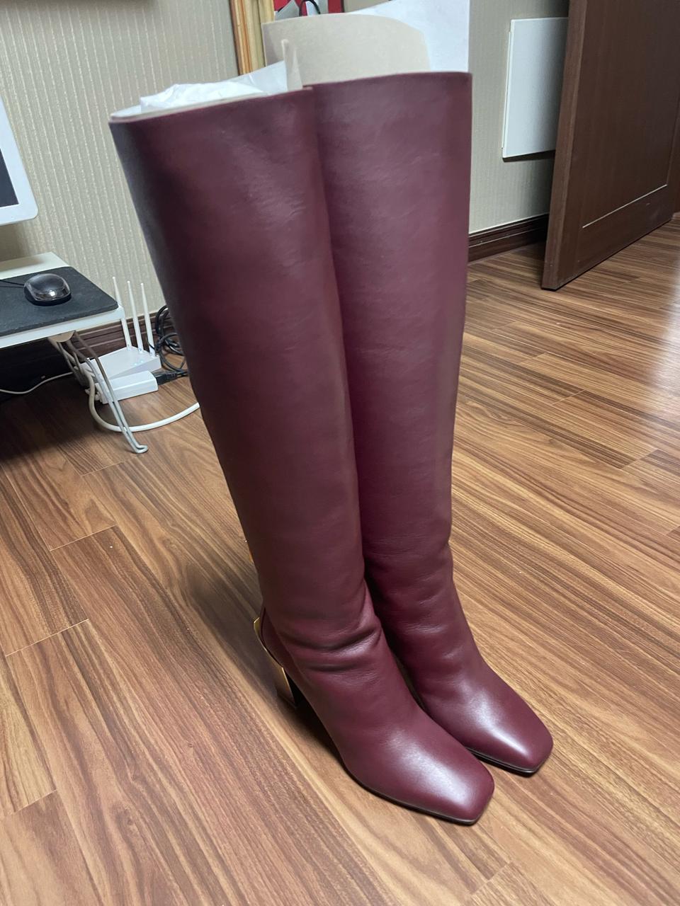 페라가모 롱부츠 새상품