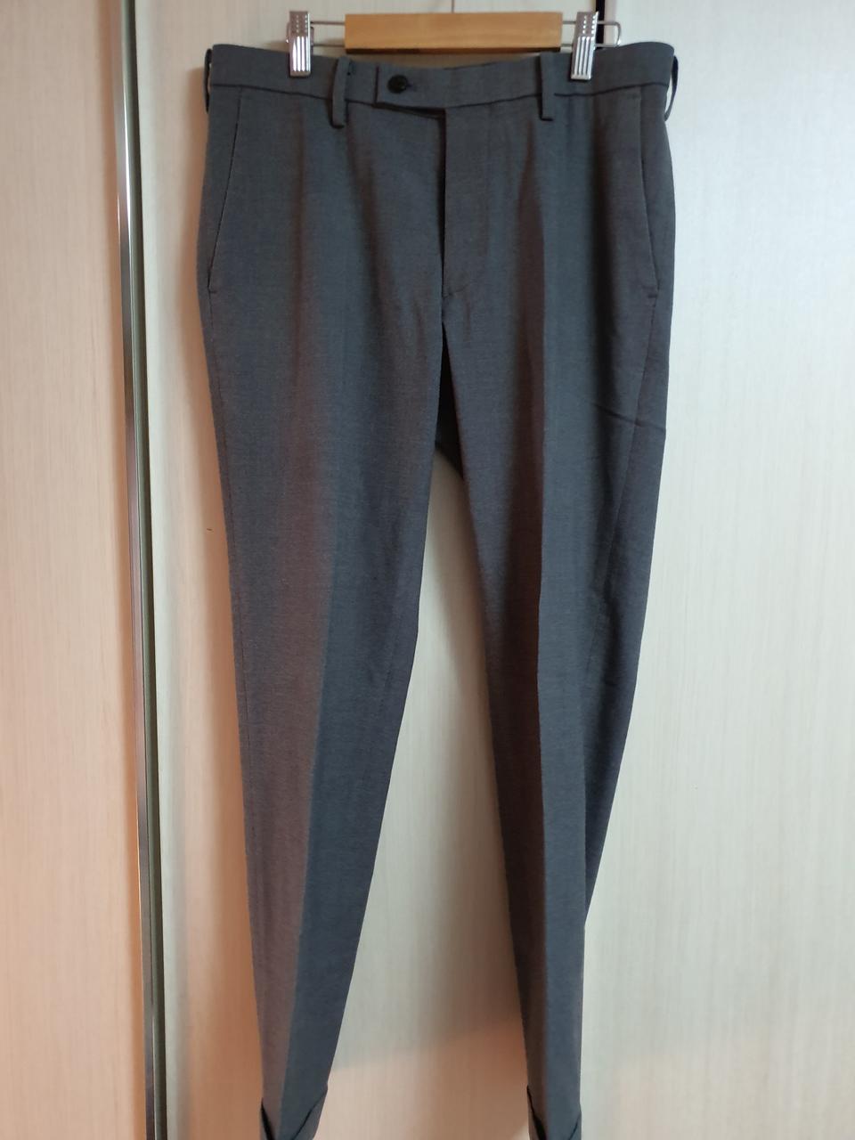 유니클로 혼방 울 팬츠