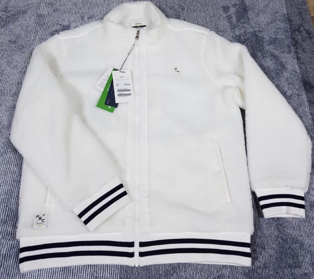 새상품 헤지스 플리스 자켓 후리스 점퍼