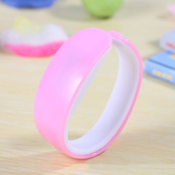 NEW LED 핑크색 팔찌형 패션 손목 시계 선물 기념 학생 인기 디지털