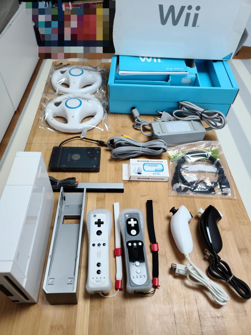 닌텐도 위wii 2인박스풀셋 모션플러스리모컨