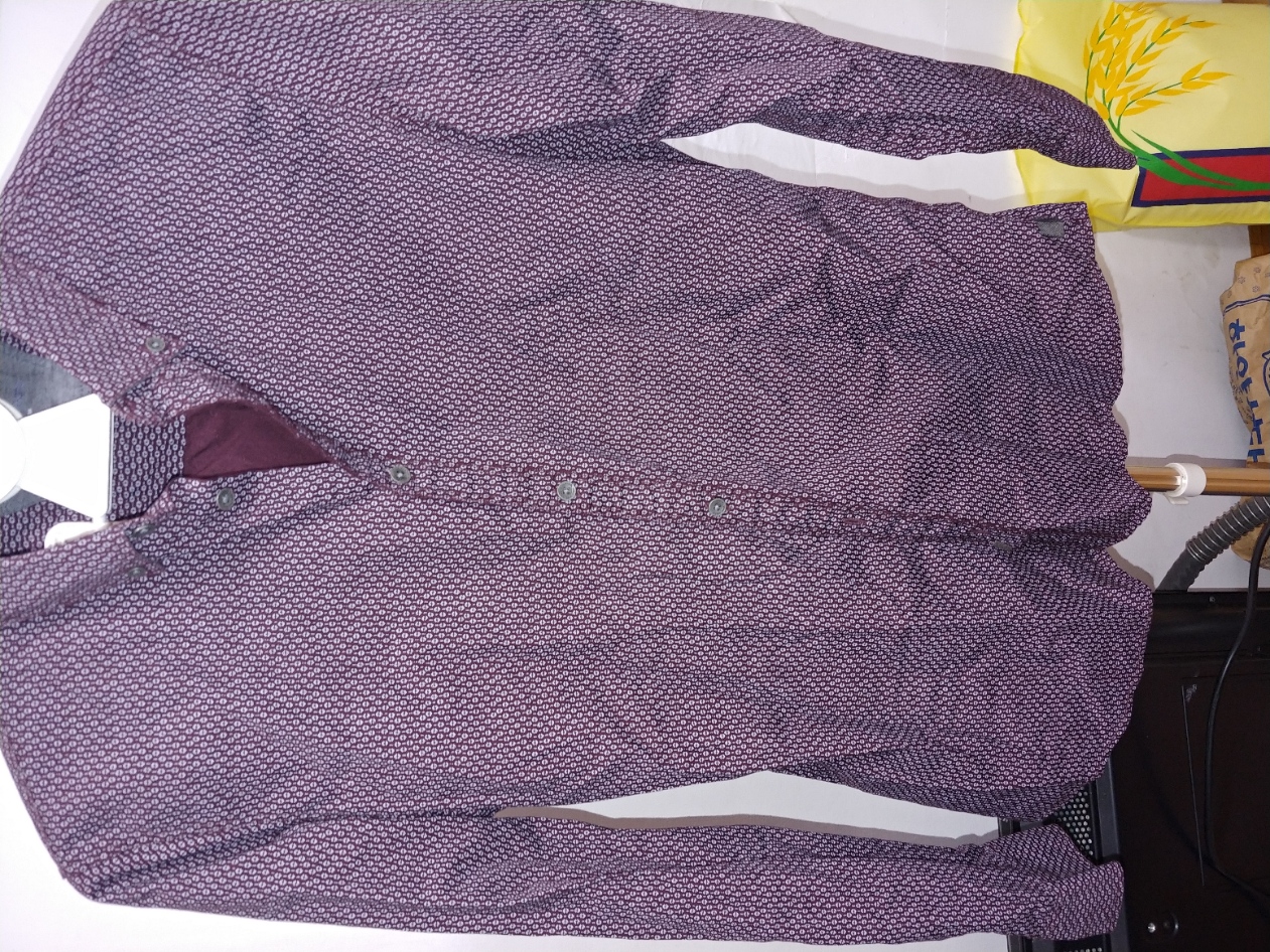 미국 캘빈클라인 체크 남방 상태최상 고급스런디자인 봄 가을