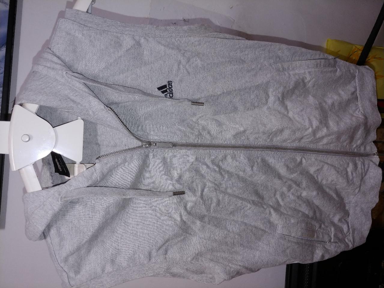 아디다스 후드 조끼 100 그레이 상태최상 레어아이템