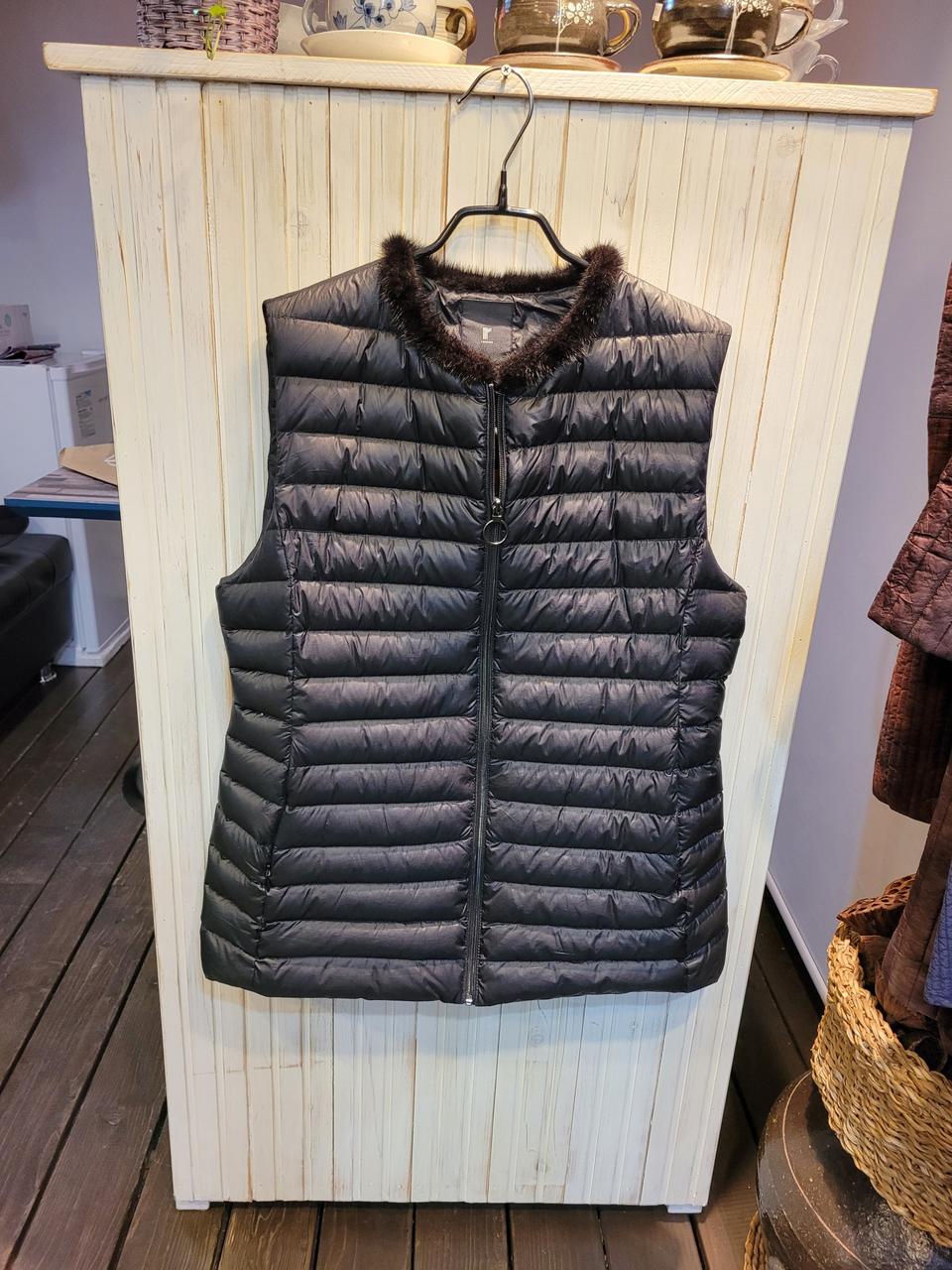 레노마 밍크조끼