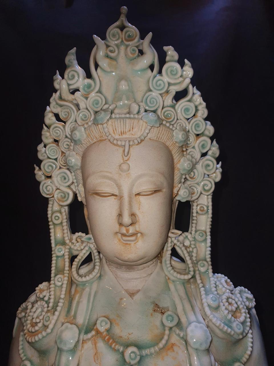 고도자기 기물 대형 불상