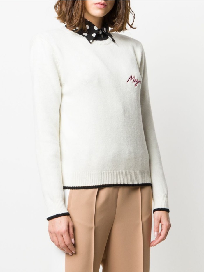 MSGM 엠에스지엠 20시즌 부드러운캐시미어+울 여성니트 95-100