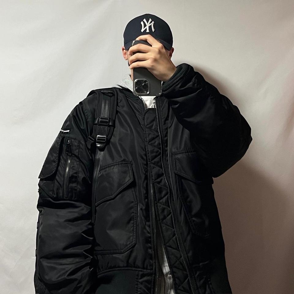 디스이즈네버댓 ma-1 빅로고 항공점퍼