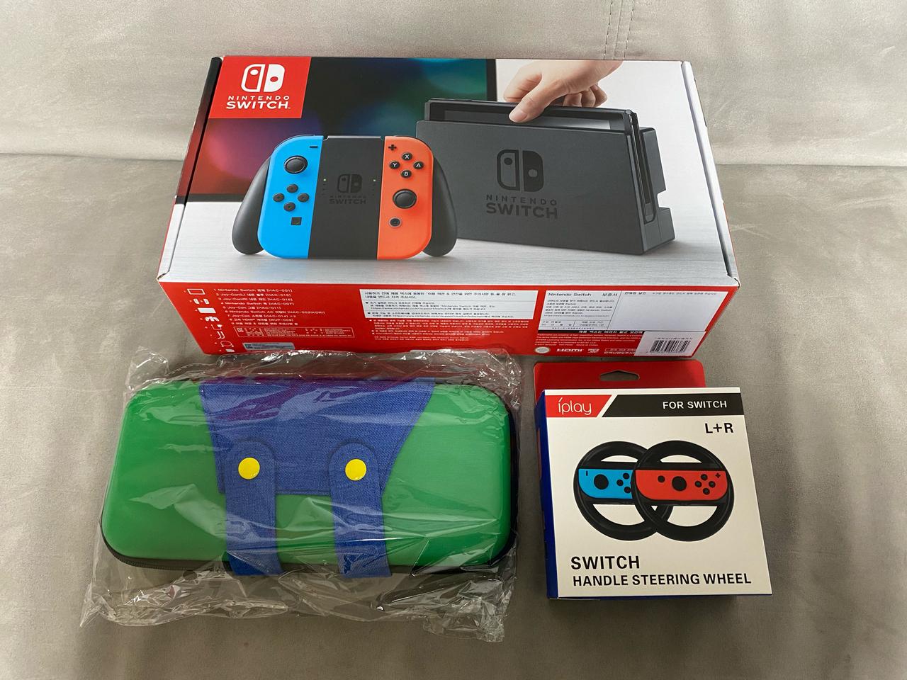 [무료배송] 닌텐도 스위치 네온 512g 판매해요