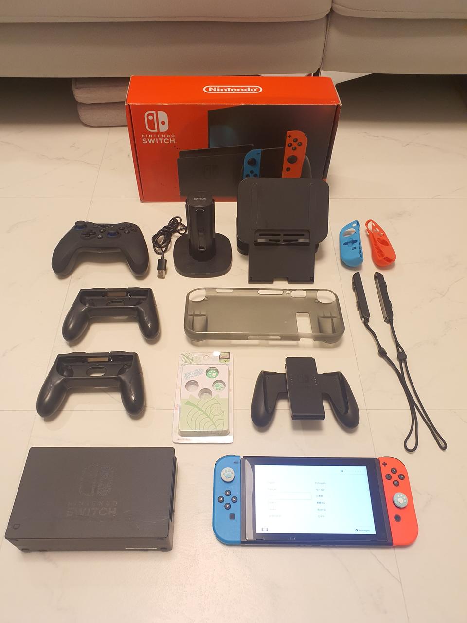 닌텐도 스위치 개선판 + 9종 악세사리