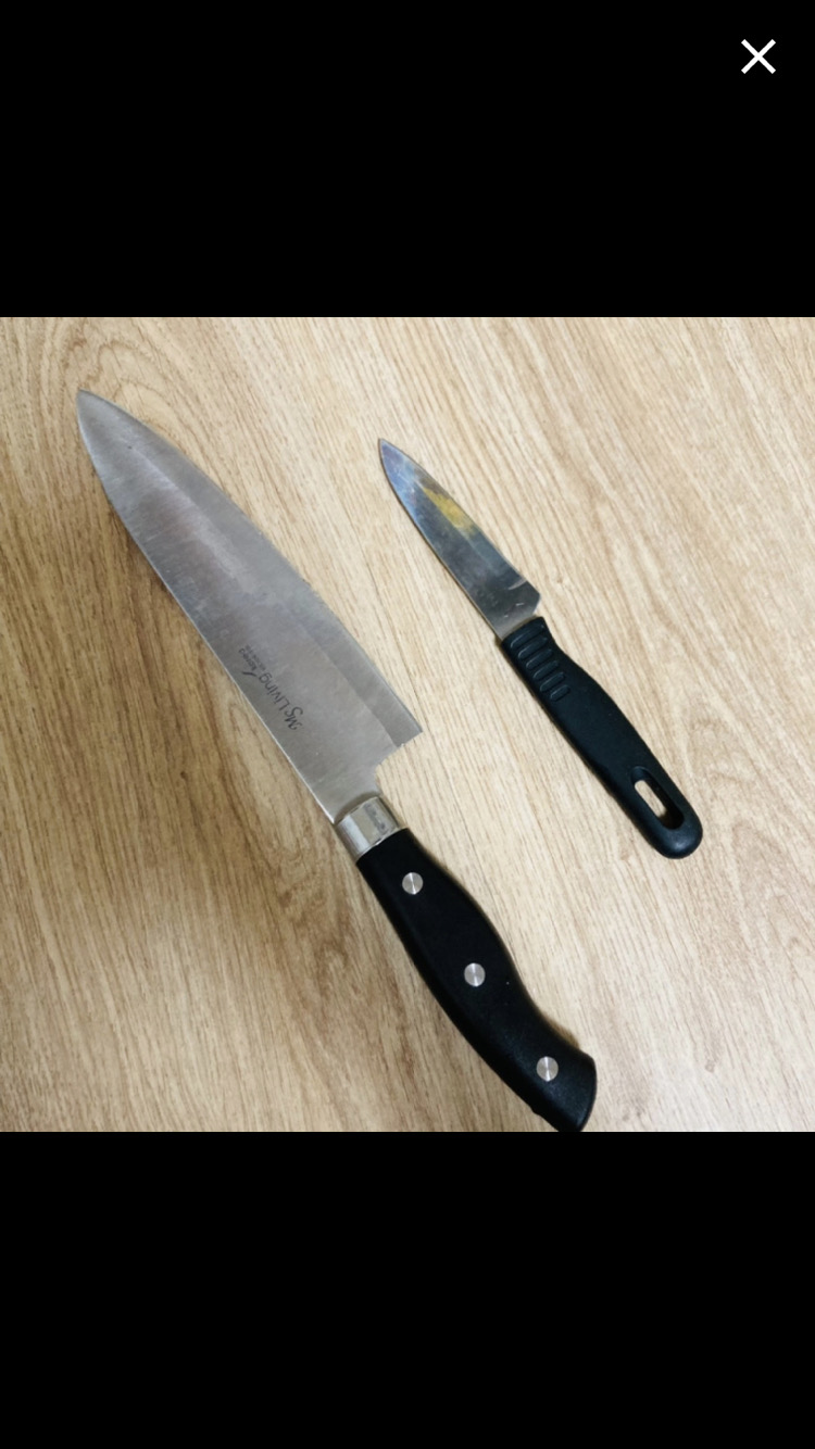 홈플러스에서 산 칼 일괄 1만원