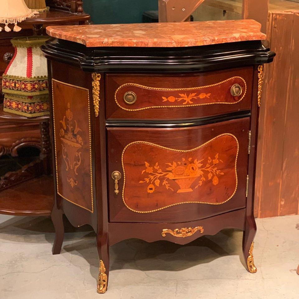 엔틱 대리석 콘솔