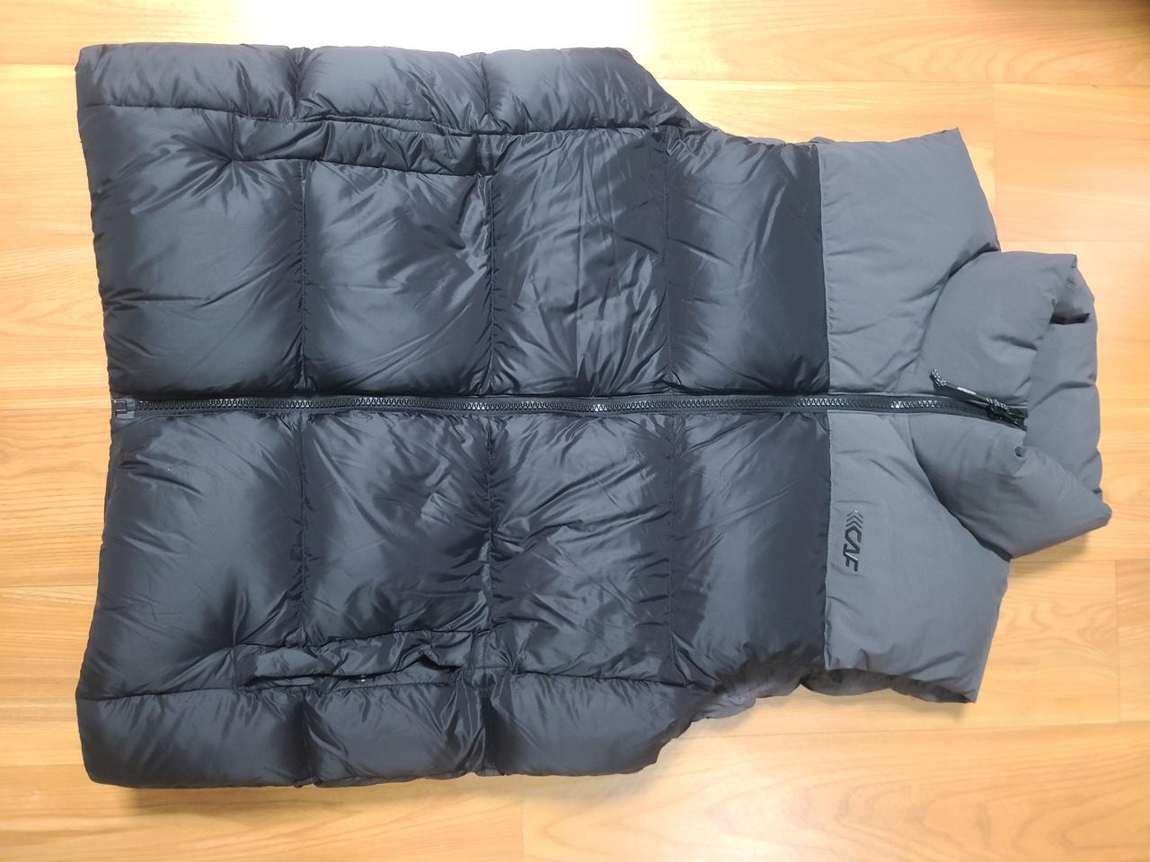 르까프 조끼패딩 약간빵빵형 오리털