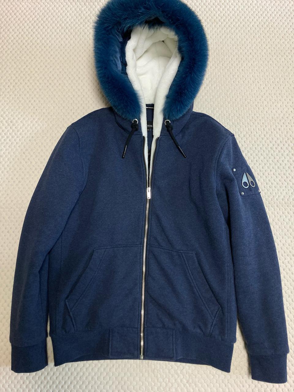 [L]20FW무스너클 버니스웨터 데님블루 퍼리폼 괴물퍼