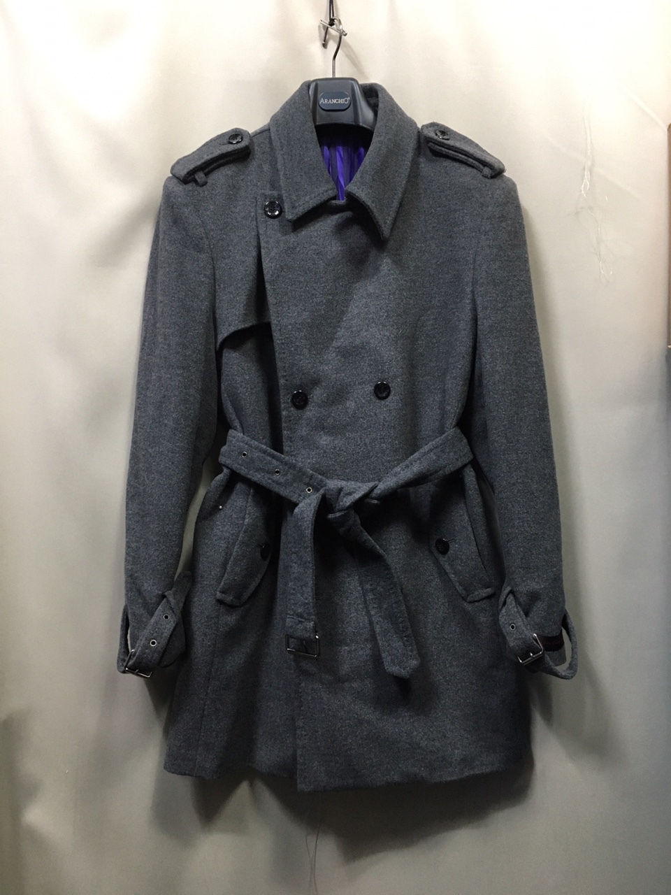 SIEG FAHRENHEIT 캐시미어 코트.벨티드