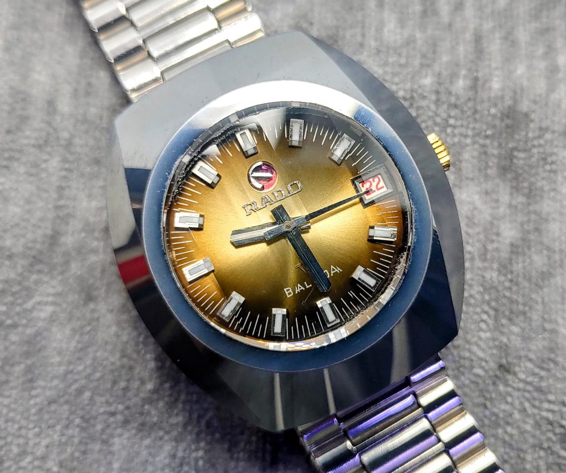 엔틱 스위스 라도 발보아V 자동시계 팝니다