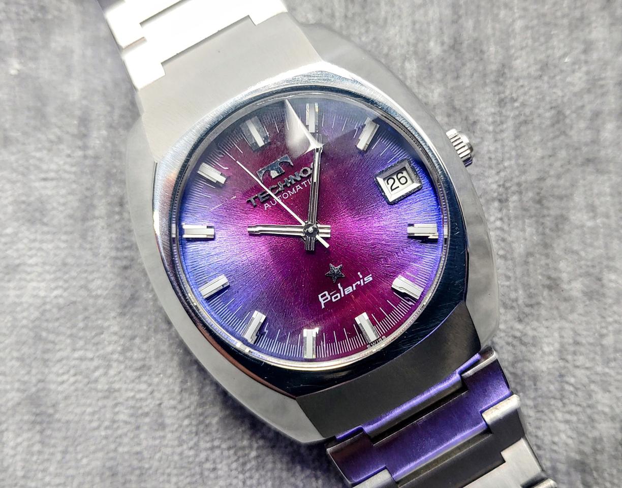 희귀 엔틱 테크노스 폴라리스 자동시계 팝니다