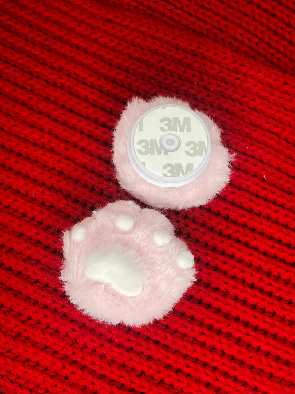 곰 고양이 발바닥 털 그립톡 핑거톡 스마트톡 핸드폰 거치대