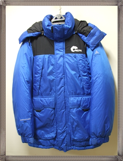 네파 정품 에볼루션 800 구스다운패딩 사파리 후드코트 택95 실측100