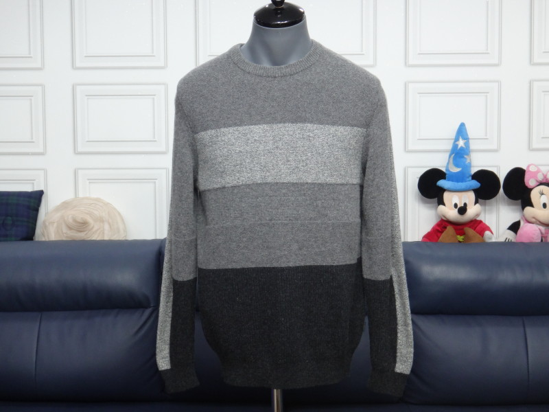 (100호) 헨리코튼 MAGLIERIA 라운드 니트