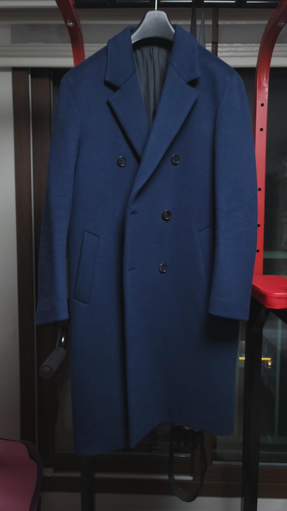 클럽모나코 롱코트 (코발트블루)