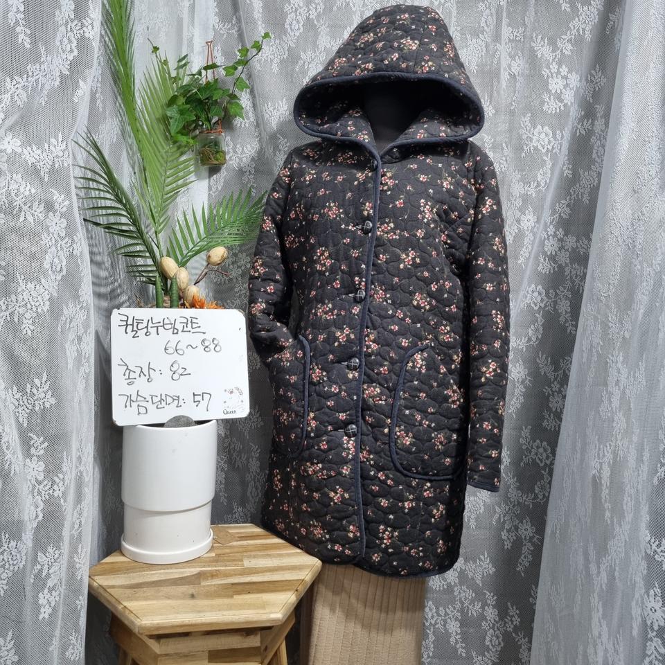 순면누빔코트/77~88