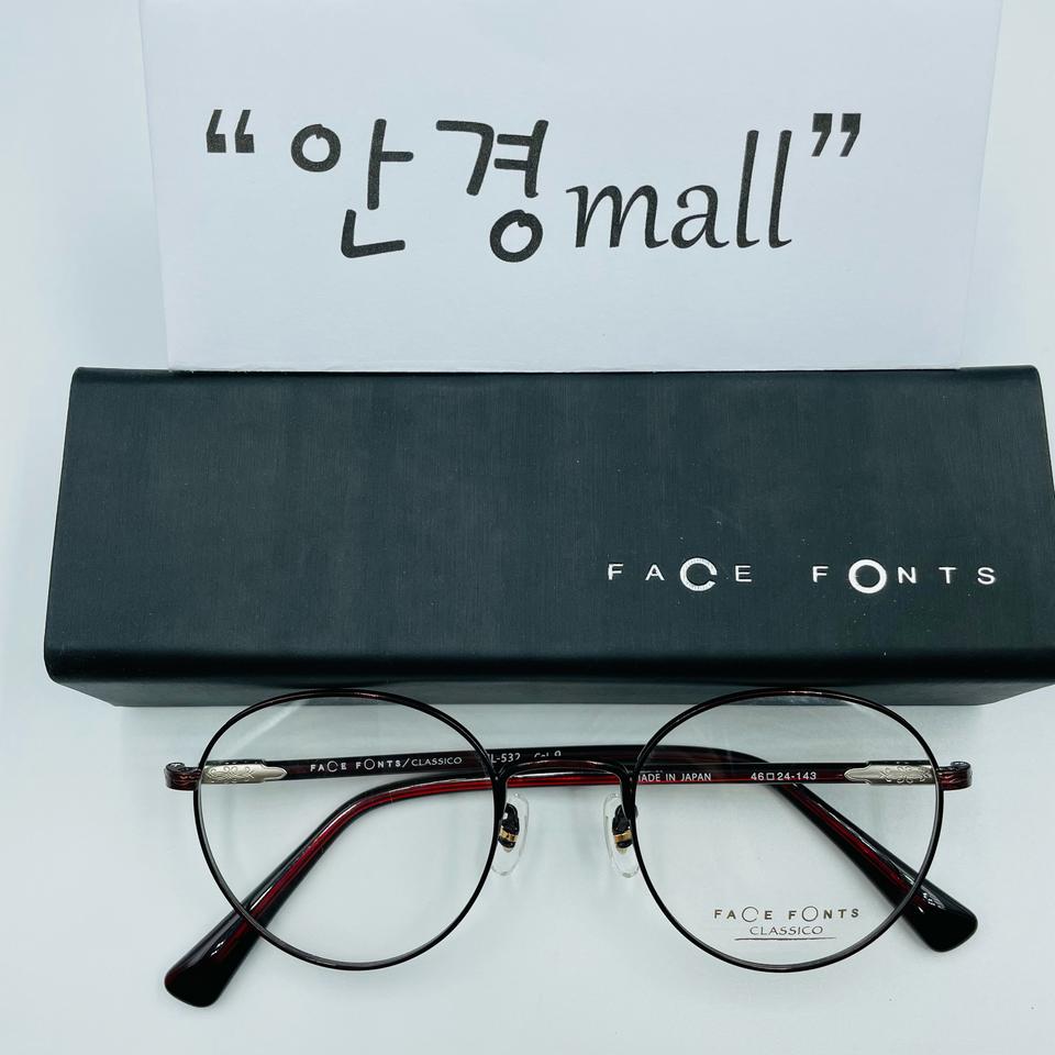 페이스폰트face fonts 명품 안경테 CL-532 col.9