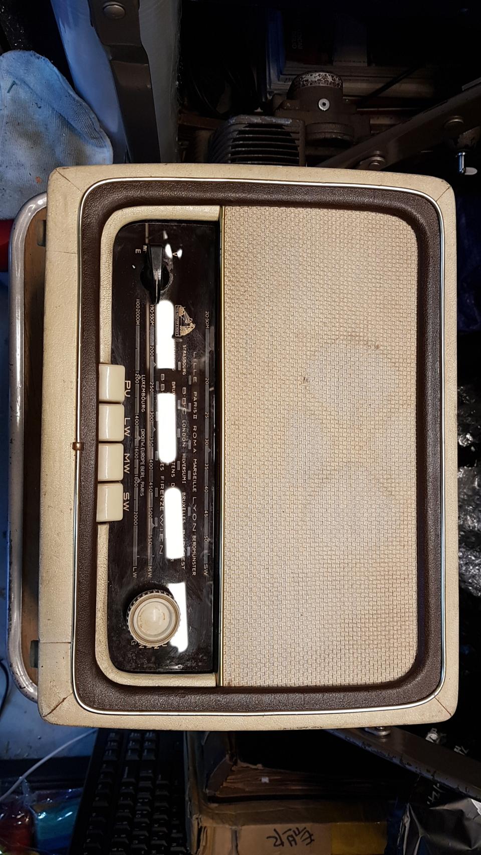 진공관 라디오 HMV