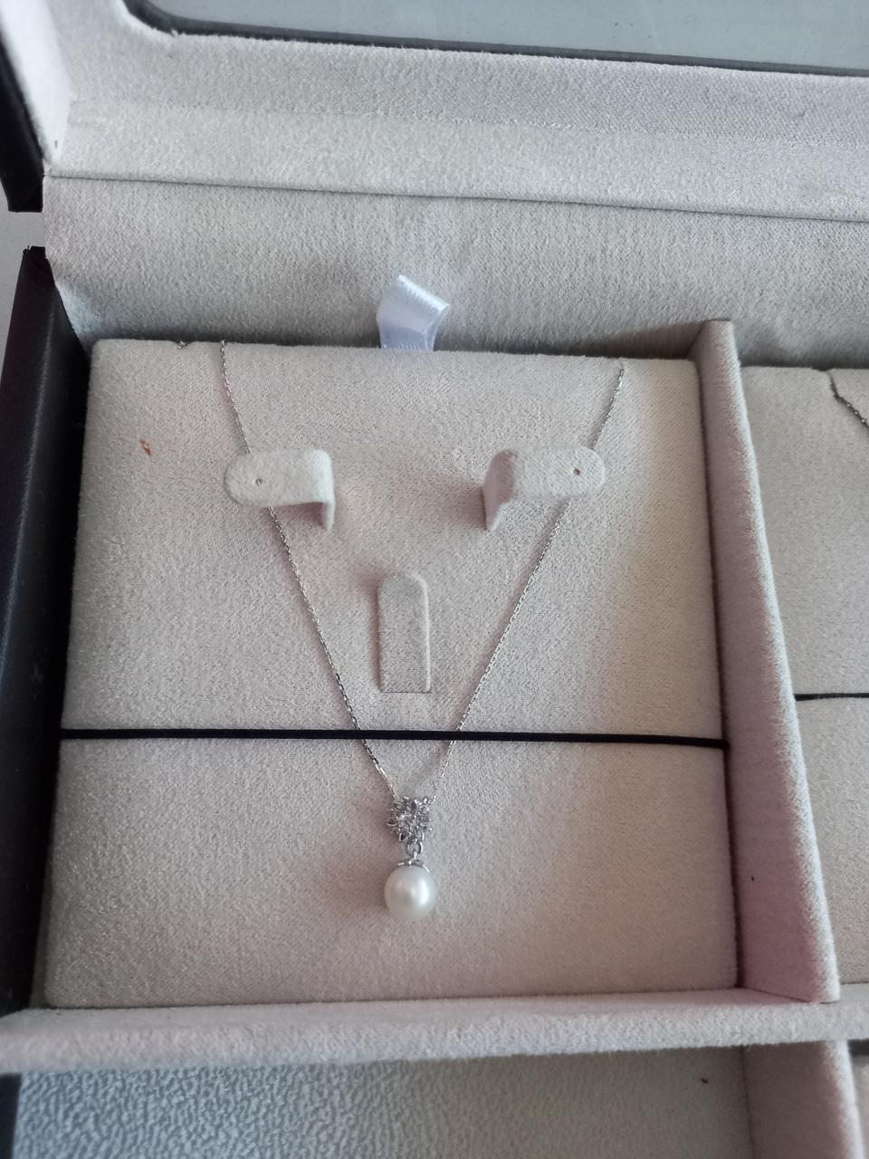 새상품)은 진주 목걸이