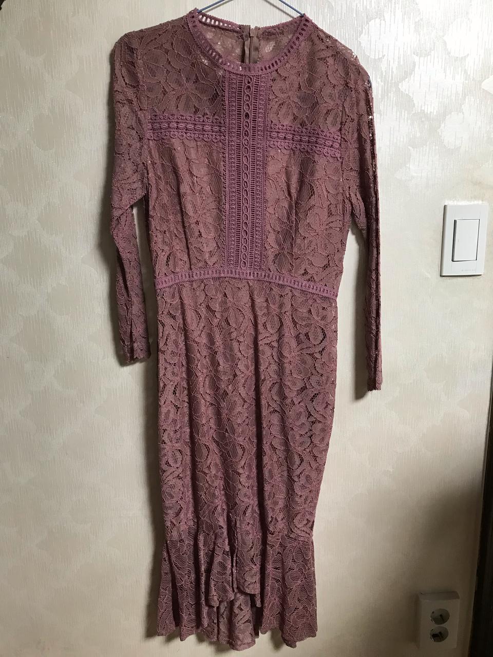 레이스 머메이드 원피스 (새상품)