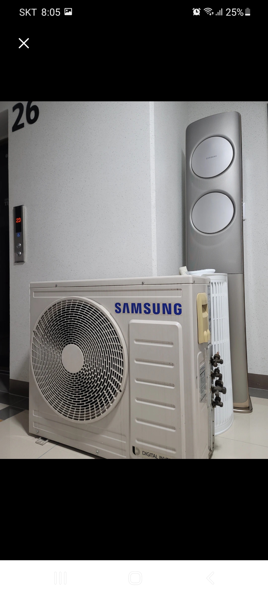 ↪전북지역↩ 삼성 인버터무풍 투인원 에어컨