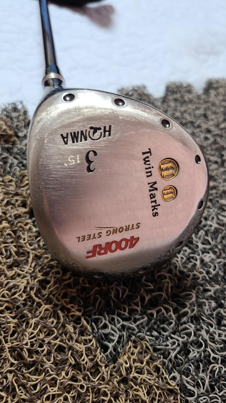 혼마트윈마크 400RF 남성용 3번우드 판매합니다