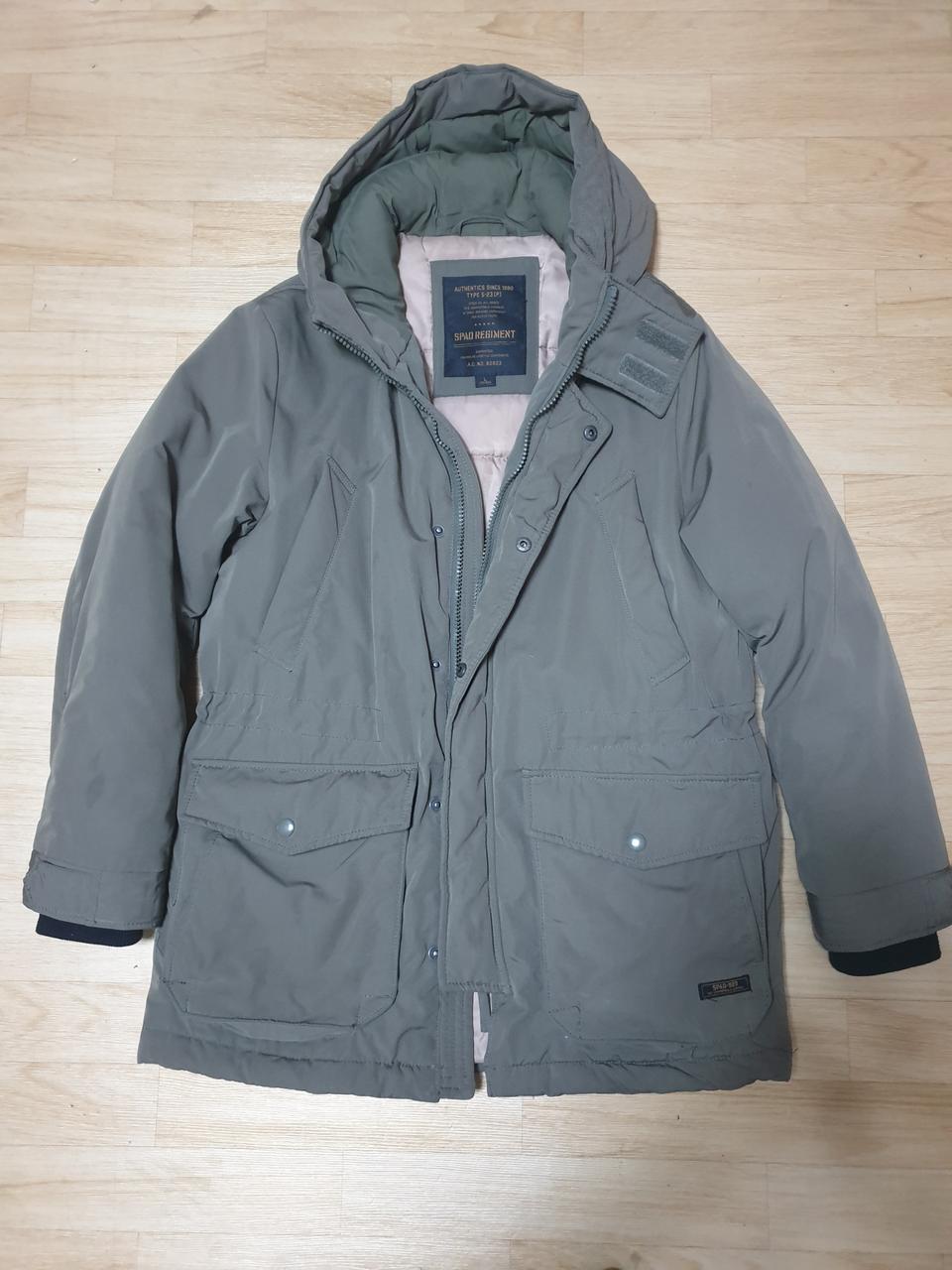 스파오 겨울파카