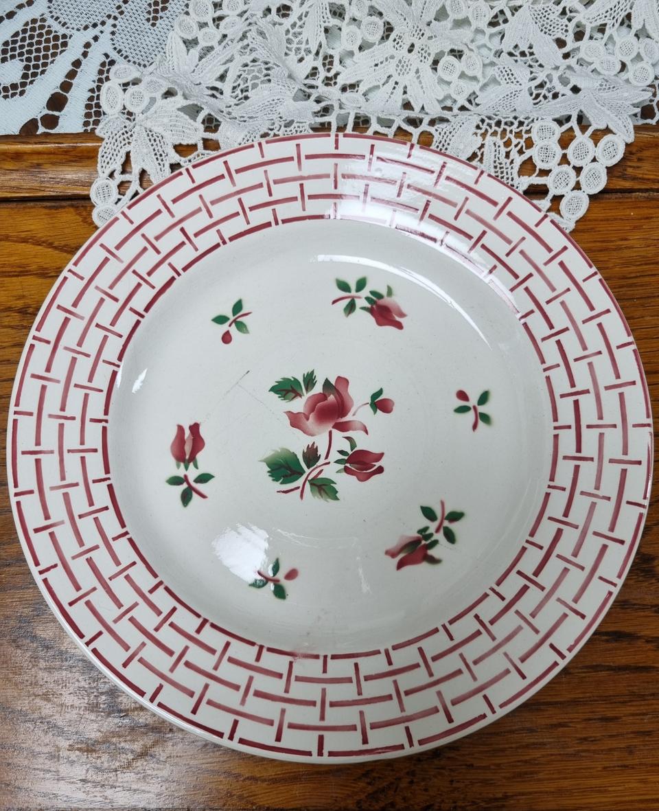 빈티지 프렌치 디구앙 접시