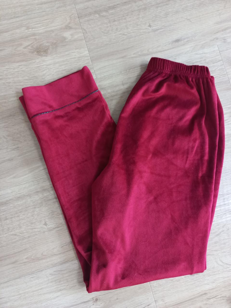 벨벳 잠옷 바지