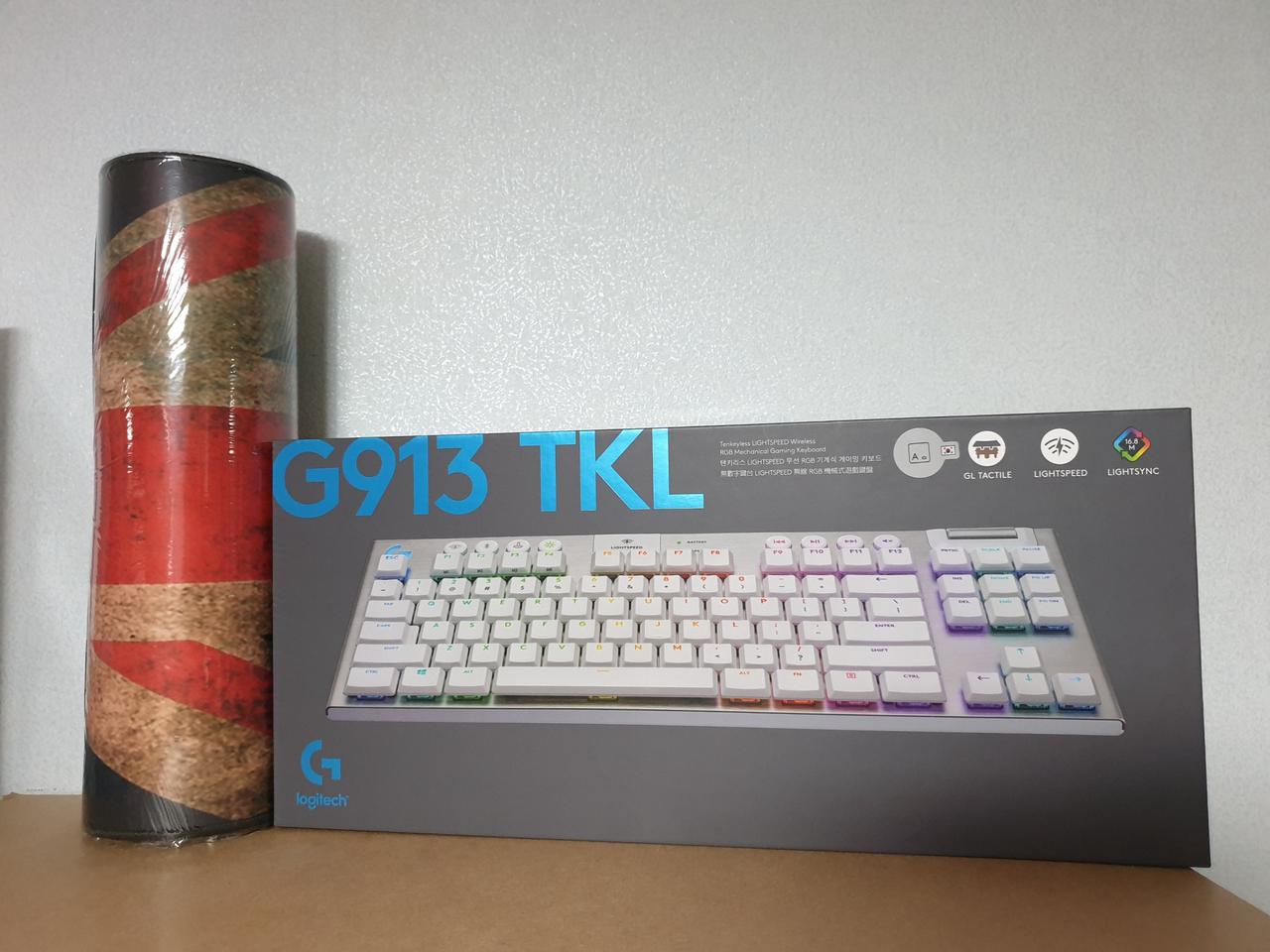 [미개봉] 로지텍 G913 TKL 텐키리스 무선키보드 사은품 포함