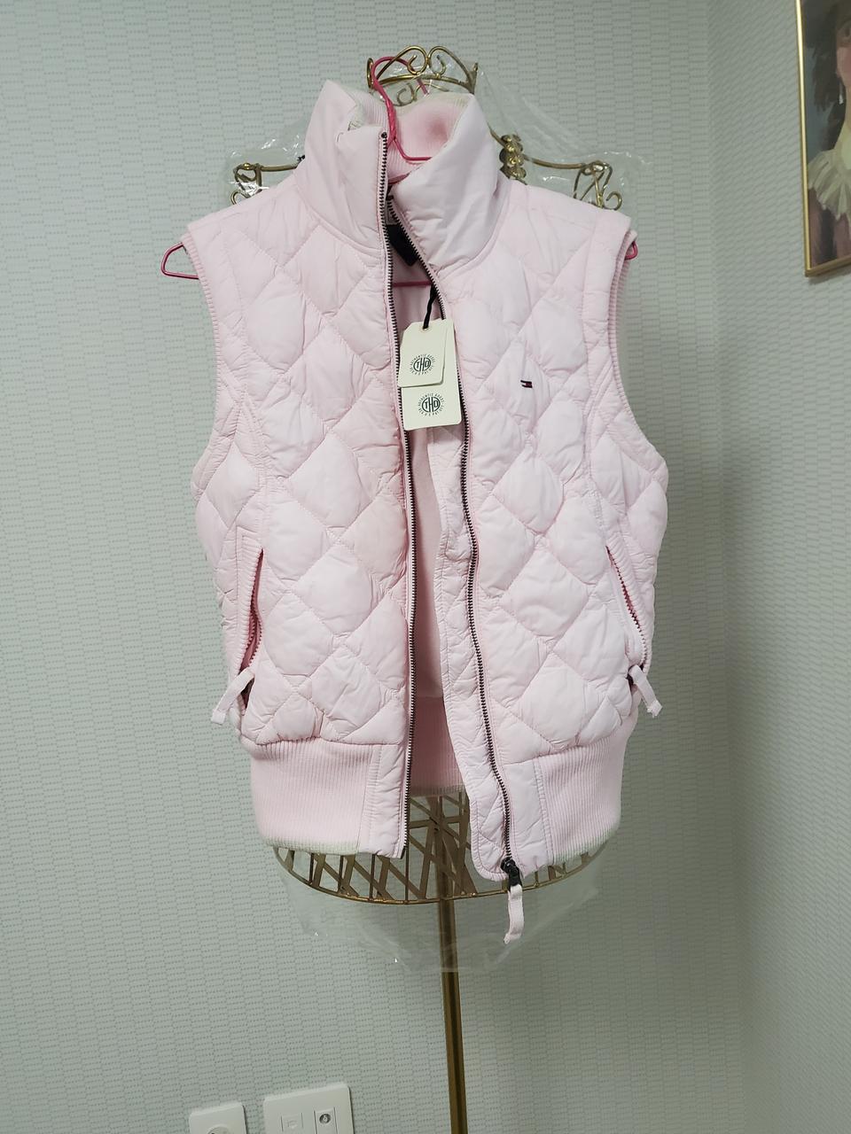 타미힐피거 패딩조끼s