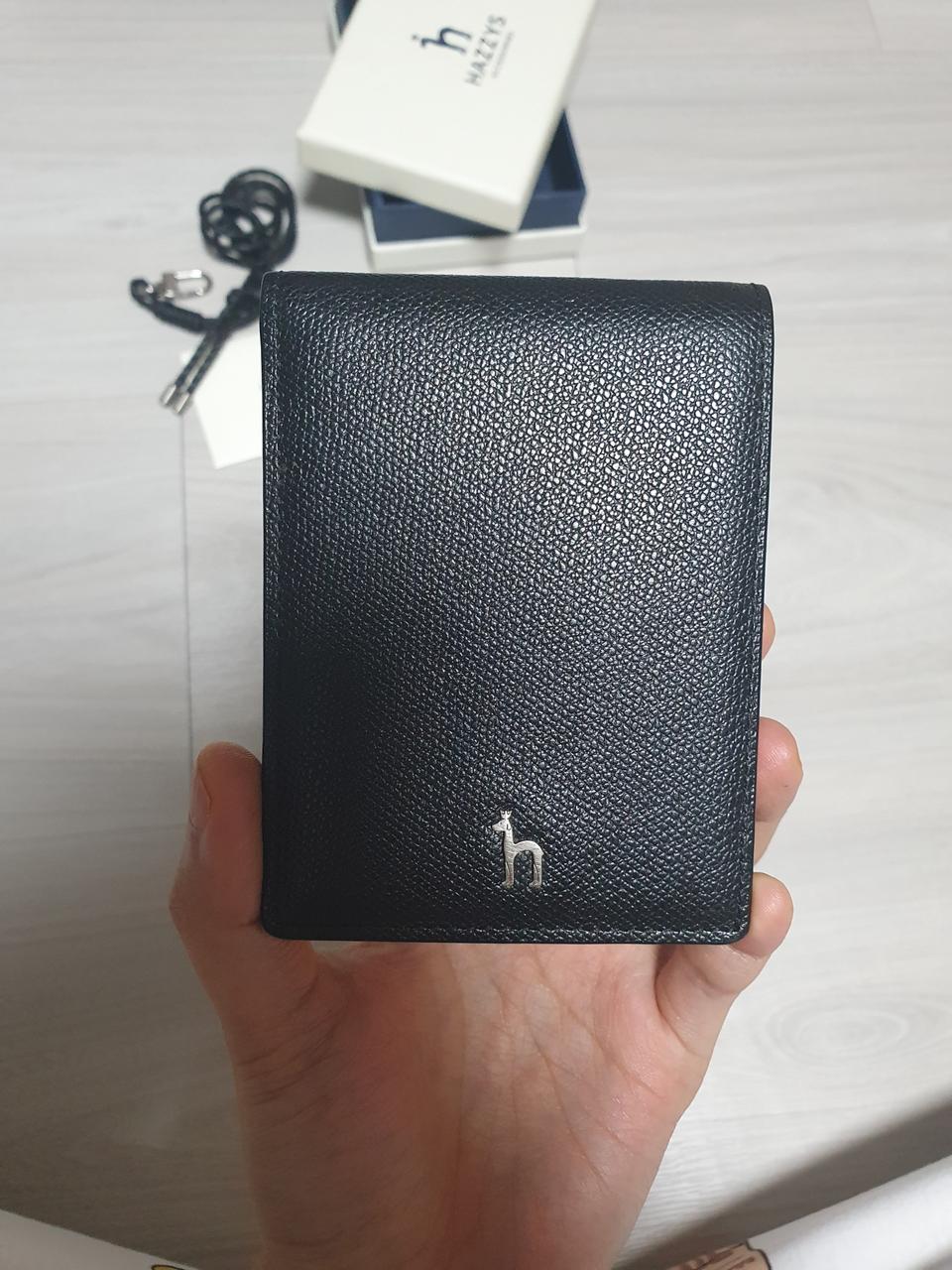 헤지스 카드지갑 목걸이카드지갑