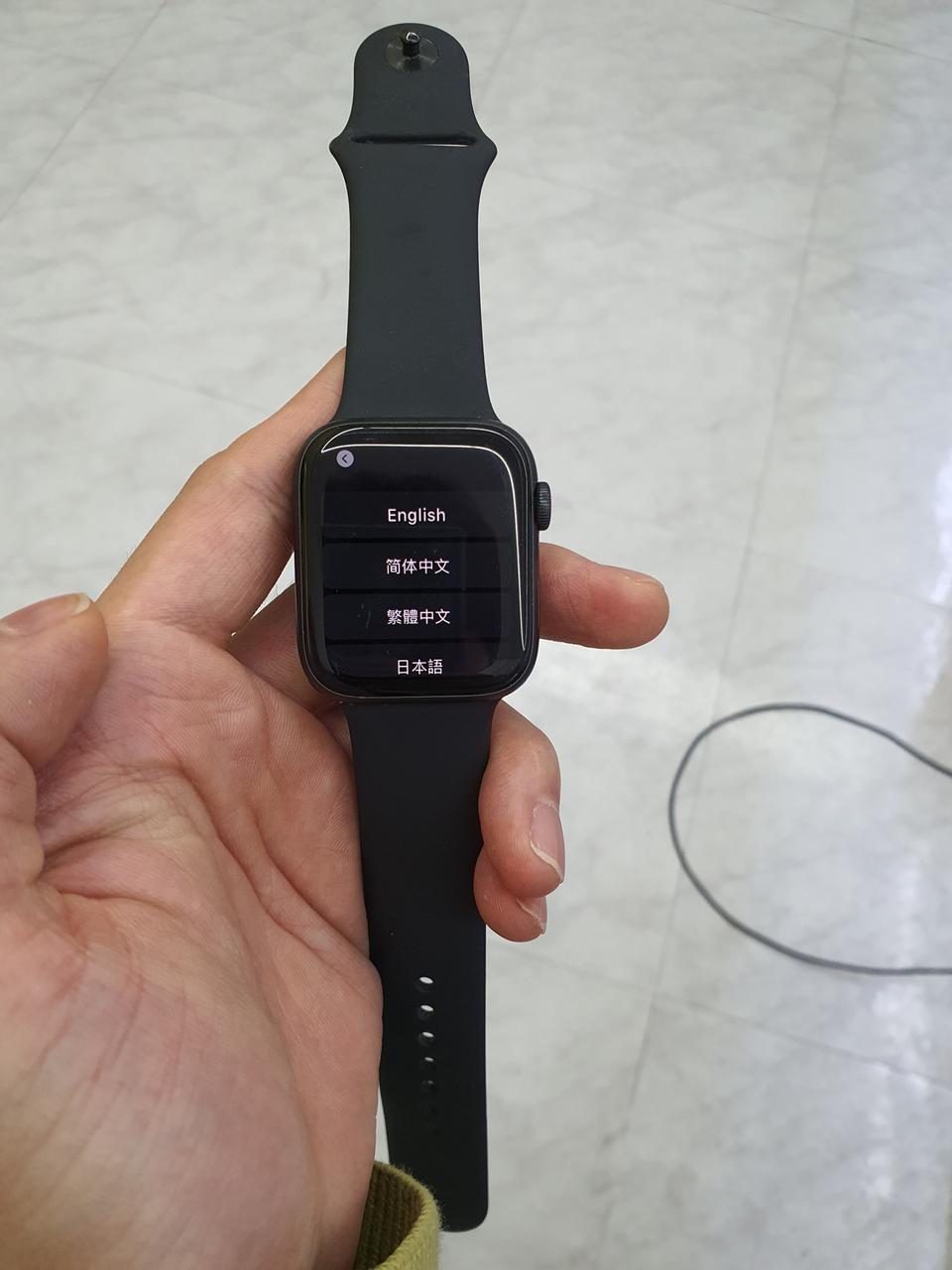 애플워치6세대 44미리 블랙